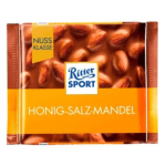 Ritter Sport Milk Chocolate Honey Salt almond 100g - image-0